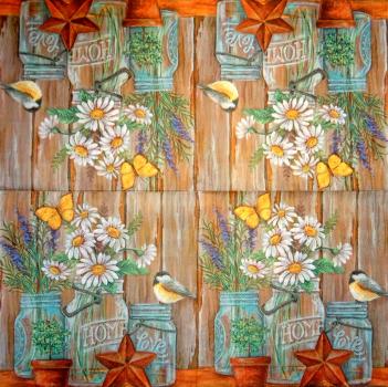348 Daisies - 3-ply - CS